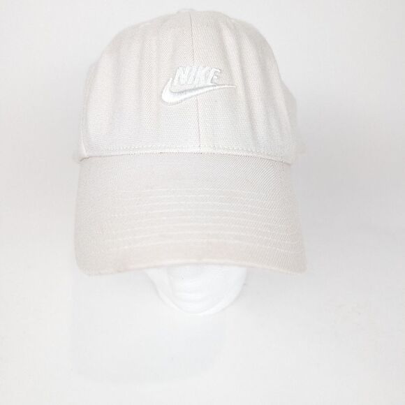 Nike Other - Nike Sportswear White on White Baseball Hat Cap Swoosh Logo